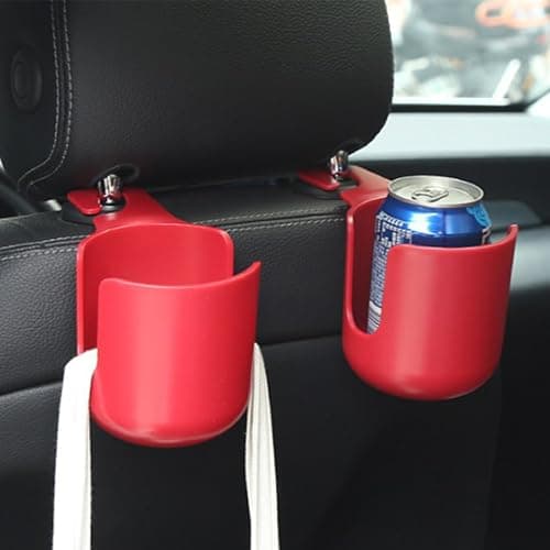 Foldable Rear Seat Holder for Car | Universal Hanging Drink Organizer — view 3