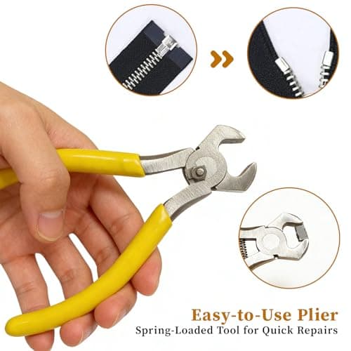 115Pcs Zipper Repair Kit, Universal Zip Pulls Replacement Parts — view 4