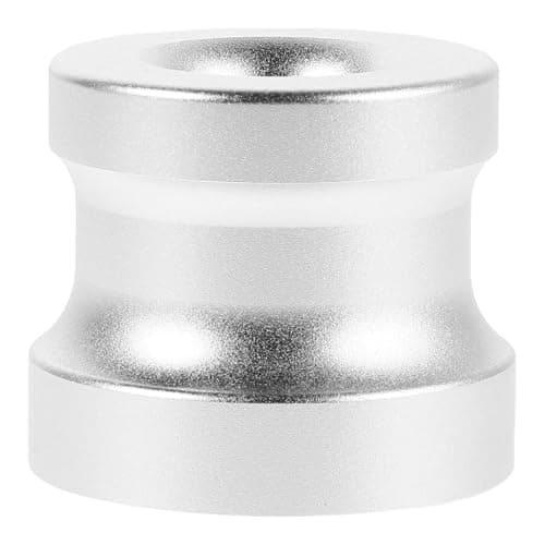 Aluminum Alloy Shaving Stand Silver Bathroom Countertop Holder