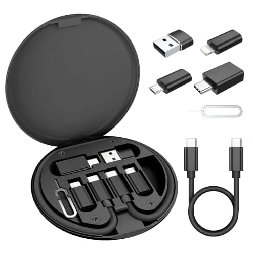 Elebase Multi USB C Charger Adapter Cable Kit, with 0.3M 100W Charging Cord
