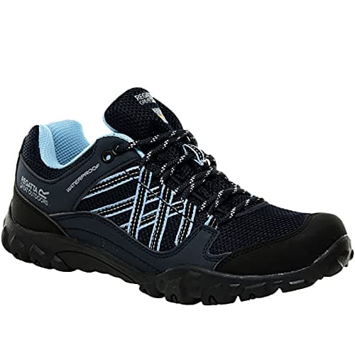 Regatta Womens/Ladies Edgepoint III Walking Shoes (7 UK) (Navy/Blue Skies) — view 2
