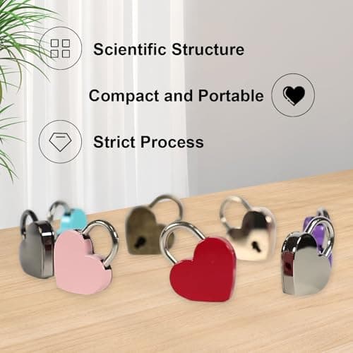 Personalised Love Lock, Custom Engraved Padlock with Keys — view 4