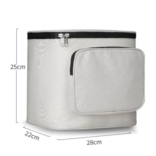 Aymzbd Motorcycle Tail Bag, Waterproof, Backrest Bag for Electric Motorcycles, Luggage Storage for, White — view 2