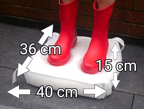 5 Flood Protection Barrier Bags 20000ml each (100 litres for 5 bags) - 2 Meter x 150mm (6") Height - Quick Absorption, Heavy-Duty for Emergency Water Control - Compact Easy Storage by Speedwellstar — view 3