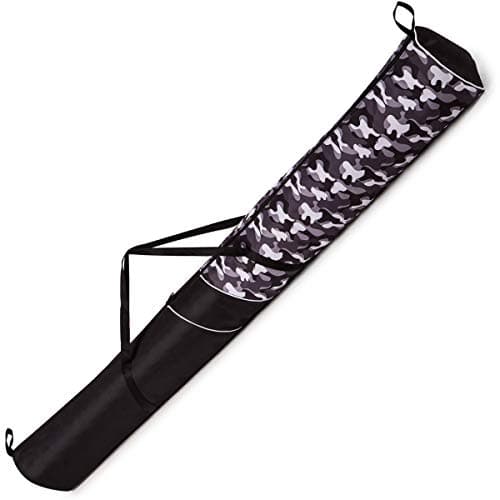 Ferocity Premium Ski set Ski bag Ski Sack for 1 Pair Ski 170 cm and Cover for ski boot BOOT BAG camouflage color [053] — view 2