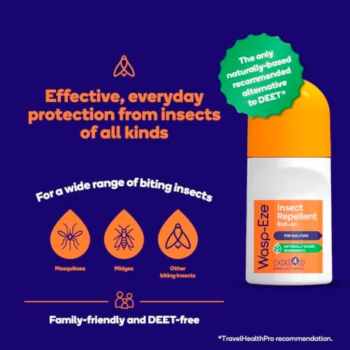 Wasp-Eze DEET Free Insect Repellent Roll-on, 75ml — view 3