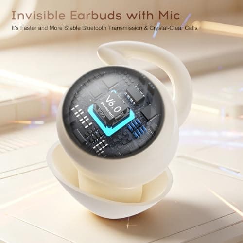 Niecase Sleep Earbuds Bluetooth with Noise Blocking for Side Sleepers — view 5