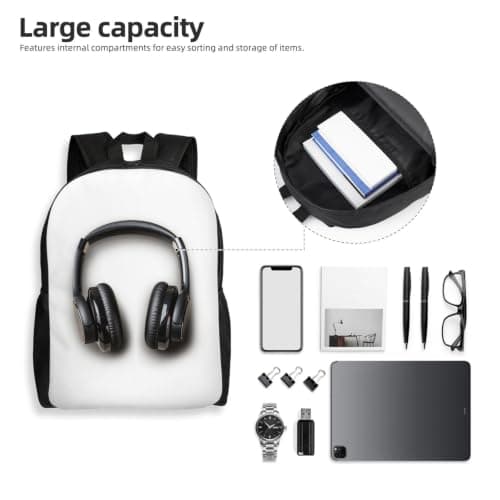 BVNMT Travel Laptop Backpack for Men Women,16 Inch Work Business Backpack — view 5