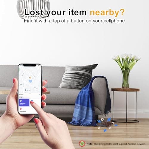 [Apple MFi Certified] LBPRT Airtag Card Rechargeable Wallet Tracker Thin 1.6mm 4 Pack, Smart Air Tag Work with Apple Find My (iOS Only, Android not Supported), Item Finder Locator for Luggage Suitcase — view 4