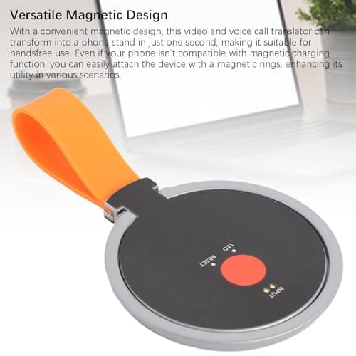 Cocoarm AI Language Translator Device Aluminum Alloy Video and Voice Call Translator 138 Plus Languages Bluetooth 5.2 Magnetic Phone Stand for Travel Meetings Phones — view 4