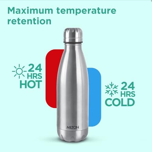 Milton 750 ml Insulated Flask, Leakproof Stainless Steel Water Bottle — view 4
