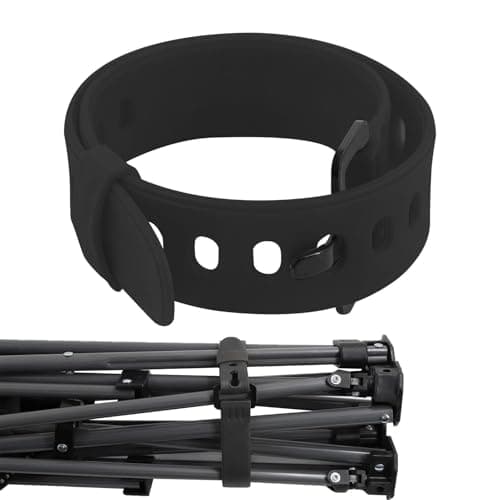 Compact Utility Strap with Clip, Rubber Cargo Clutch Strap, High-Strength Straps for Flashlight, Air Pump, Self-Defense Stick, Gloves, Multi-Purpose Straps Organizer for Outdoor, Travel, Home Use