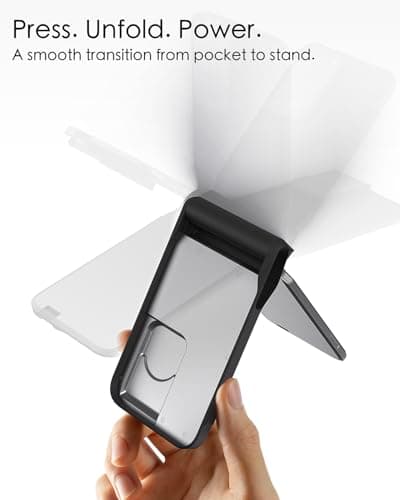 3 in 1 Charging Station for Multiple Devices,Travel Wireless Charging Station, Foldable Charger for iPhone 16/15/14/13/12/SE/11/X/8 Series,& Android Phone,& AirPods,& iWatch (USB-C Adapter Included) — view 3