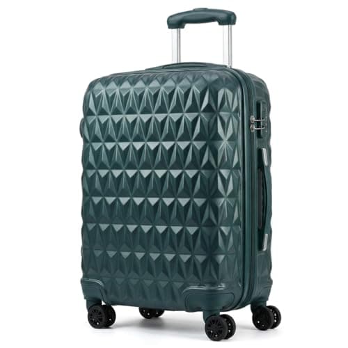 CMY Suitcase 20 Inch Cabin Hard Shell Lightweight ABS Carry-On Luggage