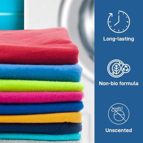 Travel Wash 100ml Non Bio Laundry for Hand Washing Clothes On The Go Up to 20 Washes Gentle Formula for Travel Holidays Camping Business Trips and Emergency Laundry Care — view 5