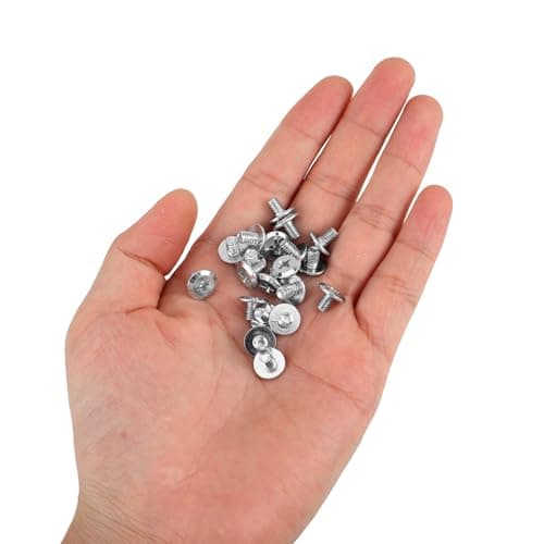 20Pcs Trimmer Replacement Screws, Iron, Silver for Salon — view 4