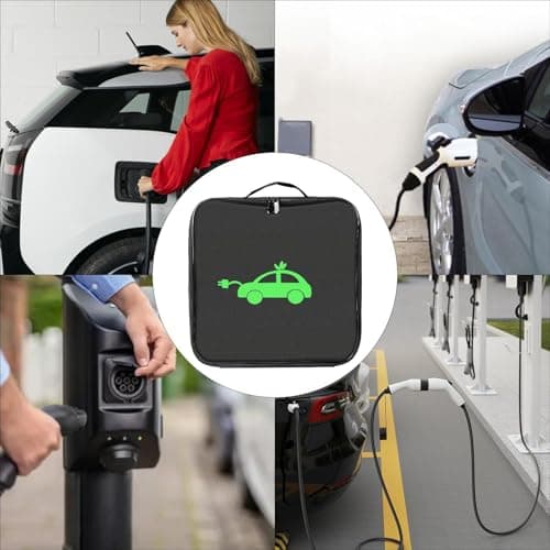 EV Charging Cables Storage Bag Large Capacity Electric Car Charger Case — view 4