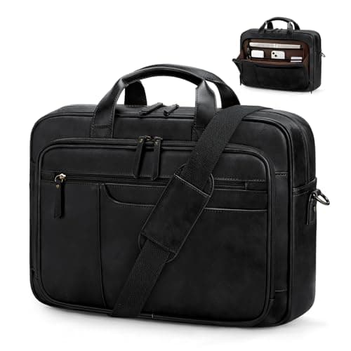 RAINSMORE Messenger Bags for Men 16 Inch Waterproof Laptop Bag