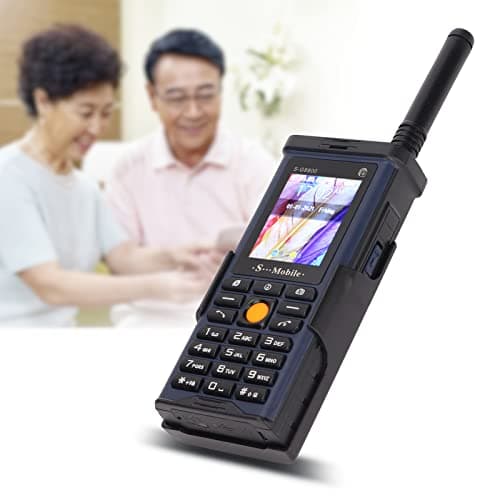 Zunate Unlocked Phone, S‑G8800 Big-button Large-fonts 2G Unlocked Cell Phone for Seniors, 4 SIM Cards, Big Speaker, Flashlight, Removable Antenna, 2400mAh Power Bank for USB Device(Navy blue) — view 4