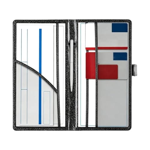 Auto Insurance Holder PU Glove Box Document Automotive Organizer