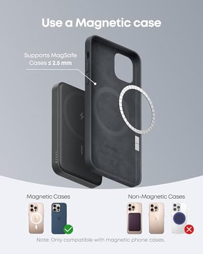 Anker 622 Magnetic Power Bank, 5,000mAh Foldable Wireless Portable Charger — view 6