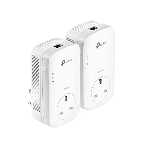 TP-Link TL-PA8010PKIT 1-Port Gigabit Passthrough Powerline Adapter Starter Kit, Powerline Network Adapters Speed up to 1300 Mbps, HD Video Streaming and Online Gaming, No Configuration Required — view 2