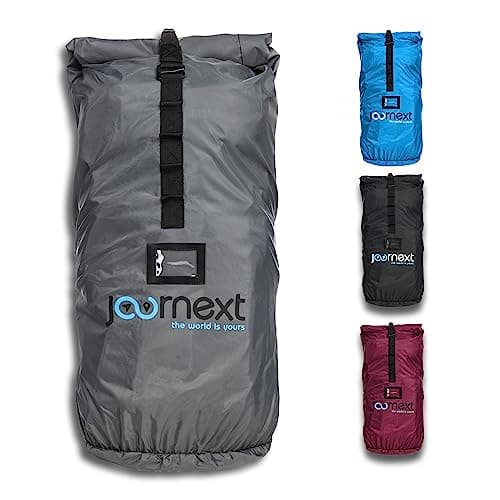Journext 2 in 1 Backpack Case & Rain Cover Protective Bag for Backpack, Airplane, Railway & Bus Flight Bag (stonegrey, L)