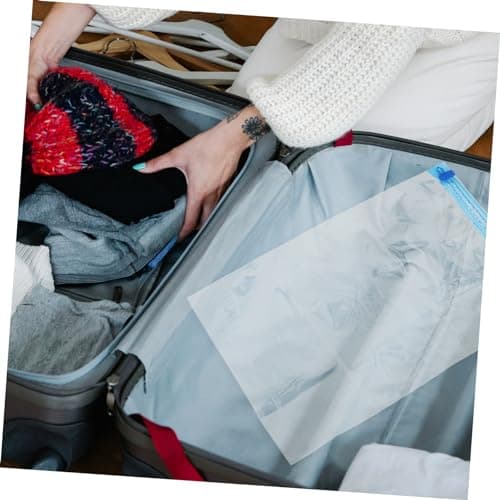 ULTECHNOVO 5 Pack Hand Roll Vacuum Compression Bags for Clothes and Bedding, Space Saver Bags with Good Sealing, Sturdy Pa/pe Storage for Travel and Closet Organising — view 5