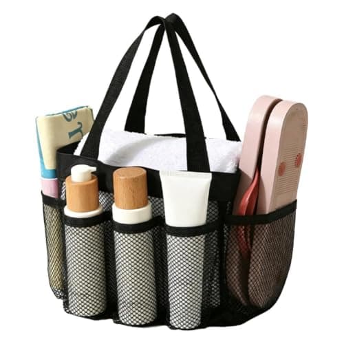 Mesh Shower Caddy Portable For College Room Dorm Essentials
