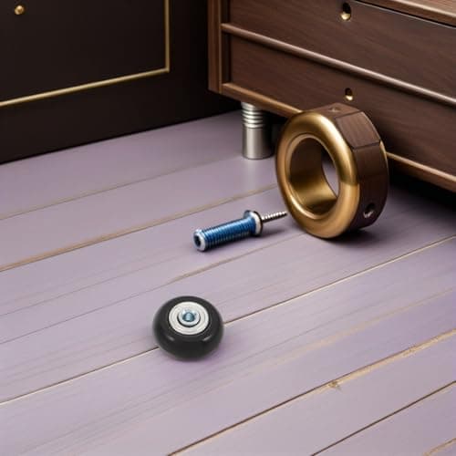 MALUGOGO Luggage Wheels Repair Kit with Pu Material and Ball Bearing, Low Noise Suitcase Wheel Replacement Kit for Airports and Hotels, Absorbs Impacts for Smooth Travel — view 6