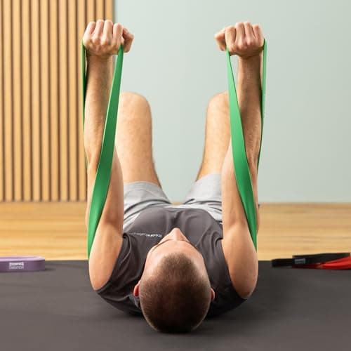 Core Balance Long Loop Resistance Band, Green, 22kg-56kg — view 2