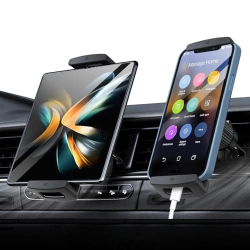 xuenair Z Fold 7 6 5 4 3 2 Car Mount Holder, Secure Clamp, Vent Mount