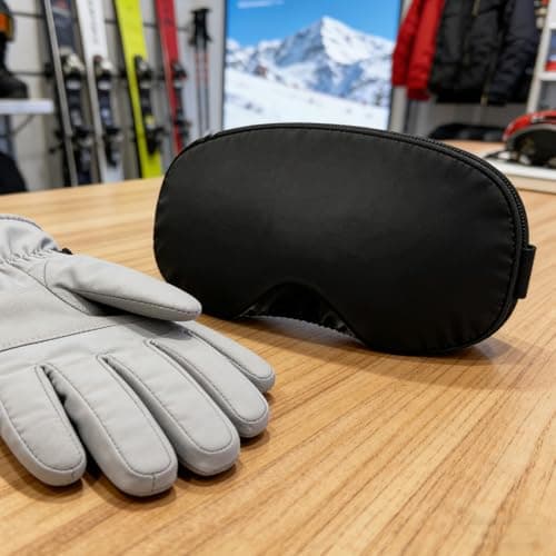 ULTECHNOVO Black Ski Goggle Cover Sleeve for Snowboard Goggles Dust Proof — view 5