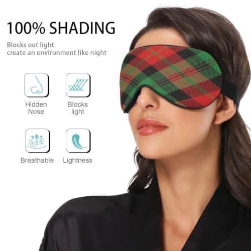 Skin Friendly Cool Nylon Surface Sleep Mask for Summer Daily — view 5