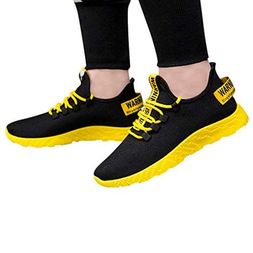 Running Shoes Mens Trainers Lightweight Outdoor Sports Shoes Athletic Gym Non Slip Soft Chunky Sole Walking Trainers Barefoot Trail Sneakers Arch Support Breathable Comfortable Unisex Wide Casual — view 5
