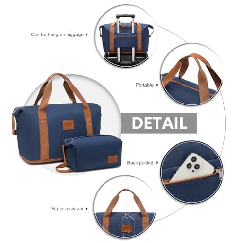 Kono Underseat Ryanair Cabin Bags 40x30x20, Lightweight Foldable Travel Bag — view 6