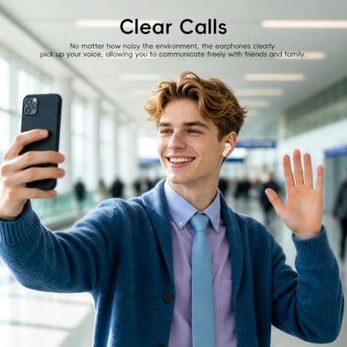 Yworlln NE71 Translation Earbuds Real Time, 164 Languages, Language Translator Device with Touch Screen, Translation Earbuds, Bluetooth 6.0, 9 Trans Modes, 60Hrs Playtime Earbuds for Travel Learn — view 5