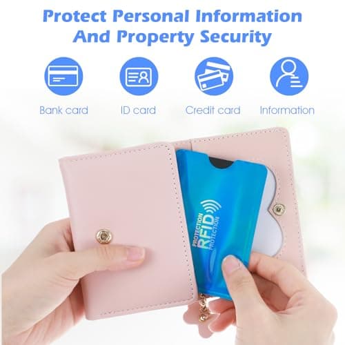 Sorcristy RFID Blocking Sleeves Set, Aluminum Foil Slim Design (12) — view 5