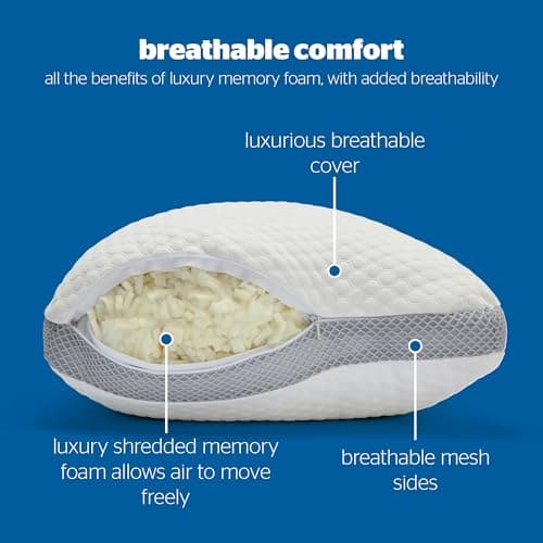 Silentnight Adjustable Memory Foam Pillow, All Sleeping Positions — view 4
