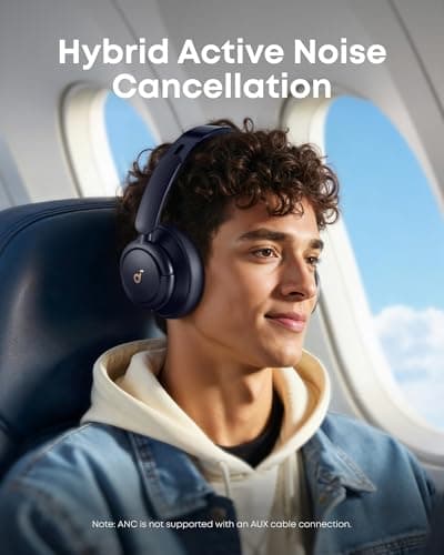 soundcore Anker Q30, Hybrid Active Noise Cancelling Over-Ear Headphones — view 3