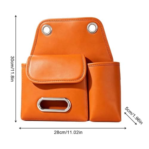 Car Seat Back Organizer PU Leather Cup Holder Tissue Box Storage — view 5