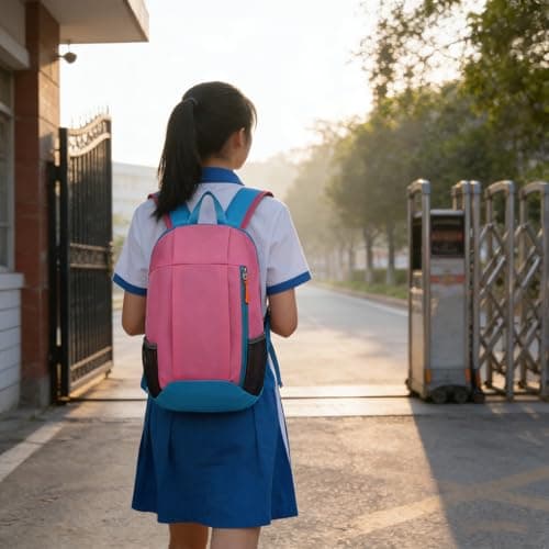 KANGSIT Small Hiking Backpack 10L Rose Red — view 4