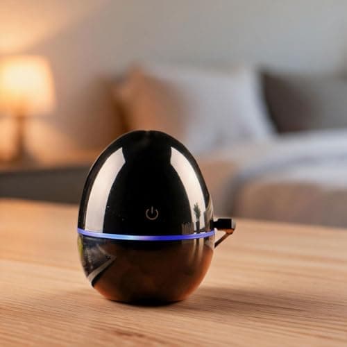 USB Car Humidifier 36dB Quiet Sound Wave for mist USB Car Humidifier(Beige) — view 3