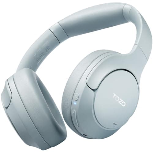 TOZO Hybrid Active Noise Cancelling Headphones, Hi Res Audio