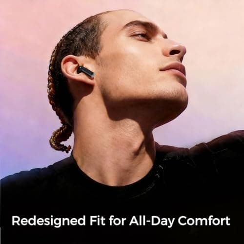 yobola Wireless Earbuds, Bluetooth 5.4 Headphones Comfortable Lightweight — view 3