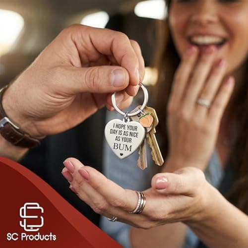 SC Products Funny Keyrings Novelty Gifts for Women Birthday Present for Her — view 4