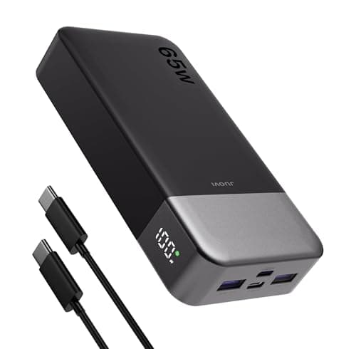 JUOVI Power Bank 65W 20000mAh Portable Charger Fast Charging