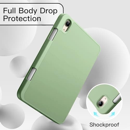 JETech Case for iPad mini A17 Pro/6th Gen (2024/2021), Matcha Green — view 4