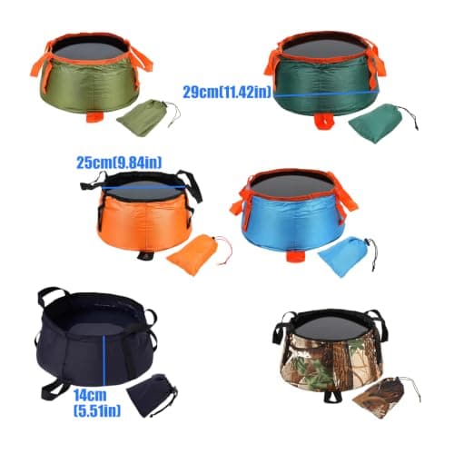 Vexandrie Travel Basin for Hand Washing, Camouflage color — view 3