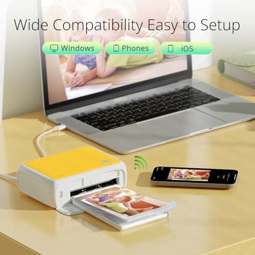 YOTON 4x6 Photo Printer, Picture Printer with 54 Sheets for Family Memories — view 4